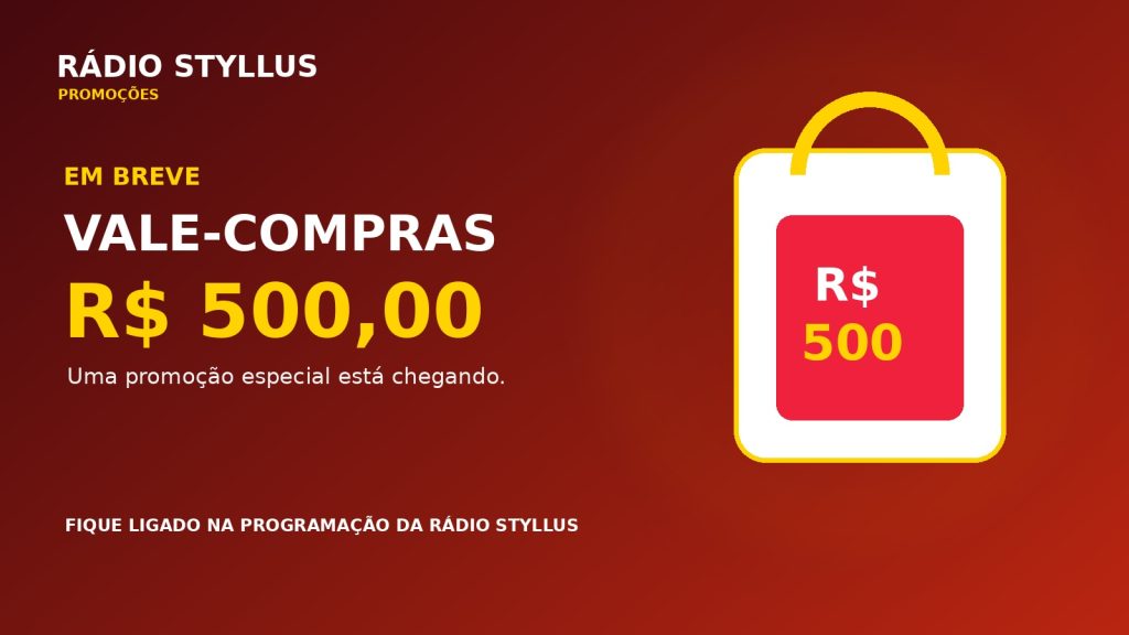 Vale-Compras R$ 500,00